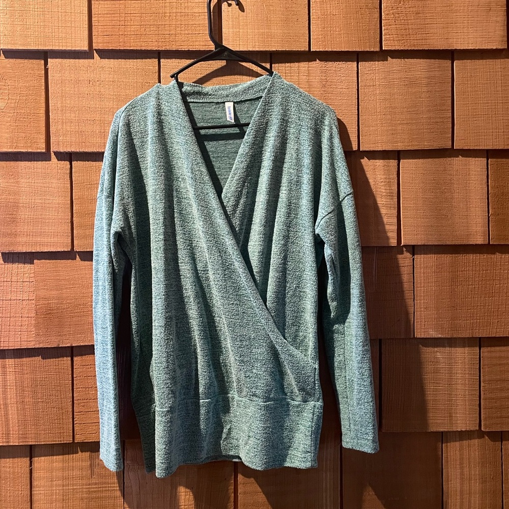 Women's Green Sweater